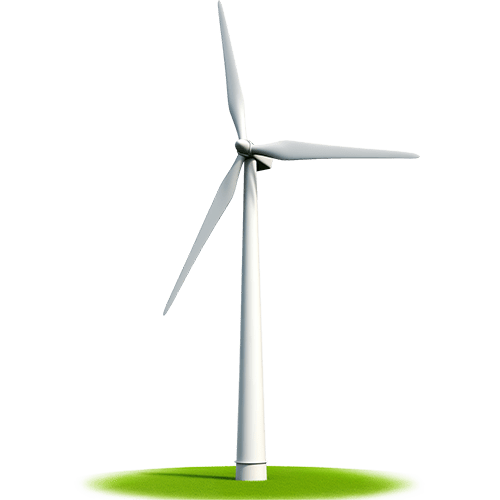 White turbine